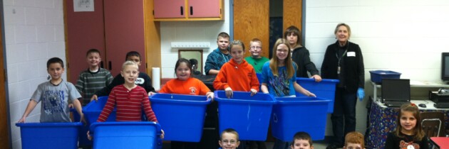 Bluegrass PRIDE conducts waste audits in area schools